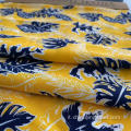 Rayon Challis Print Floral Mint Fabric